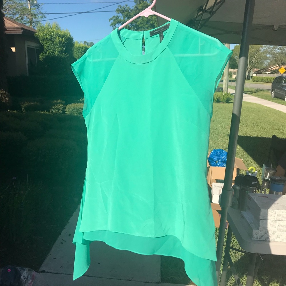 Seafoam Green BCBG MAXAZRIA SHIRT Size XS